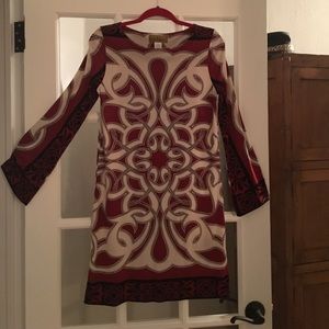 Nicole Miller 100% silk mini dress